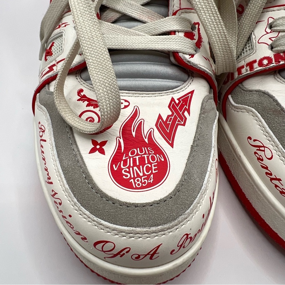 Louis Vuitton LV Trainer Graffiti Sneaker - Picture 3 of 9